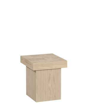 Check Side Table - Oak