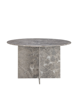 Clara Round Dining Table 120cm - Tide Pool Marble