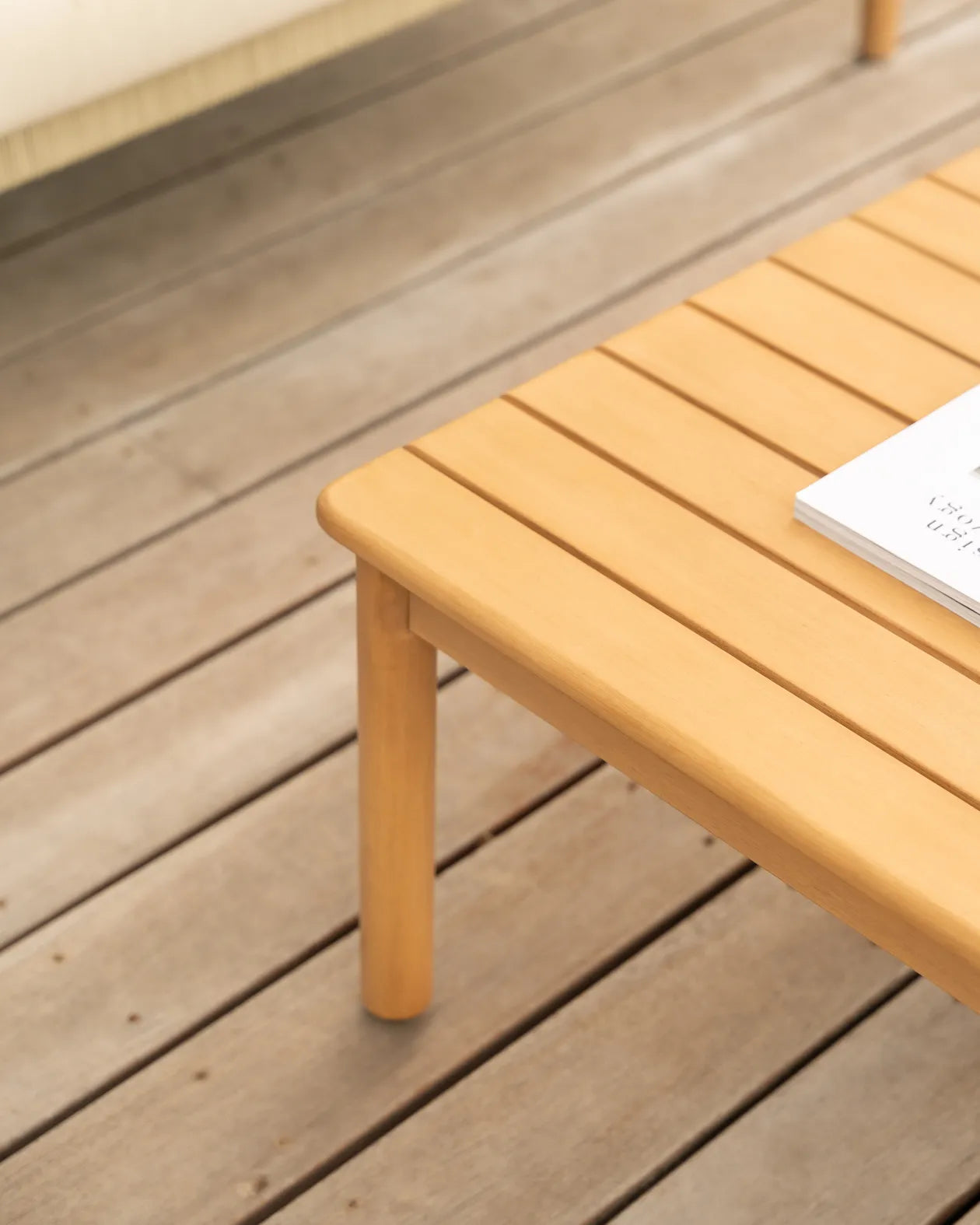 Burnett Outdoor Coffee Table - Eucalyptus