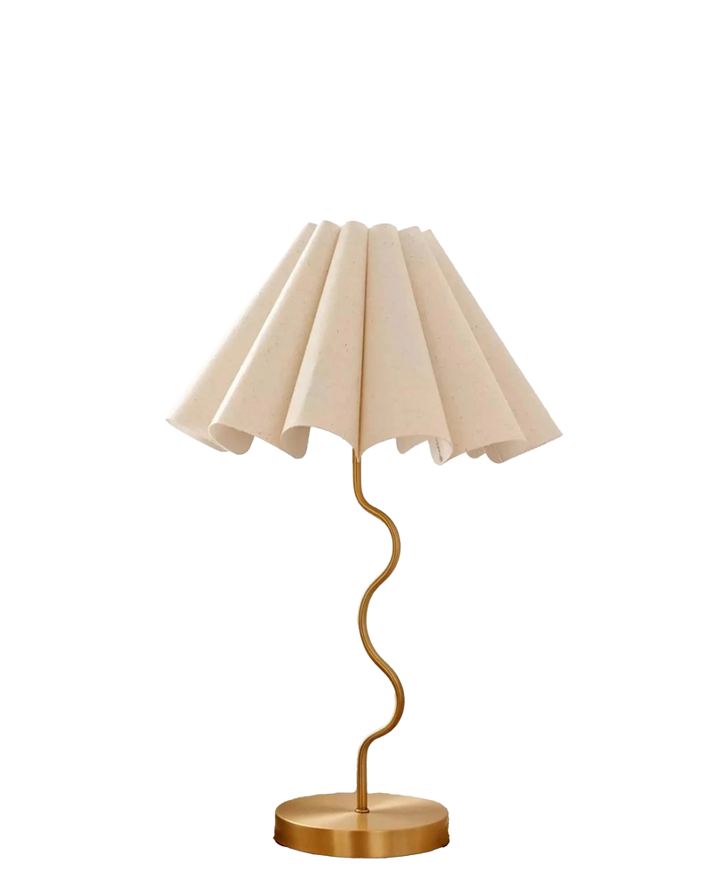 Cora Table Lamp - Neutral / Gold