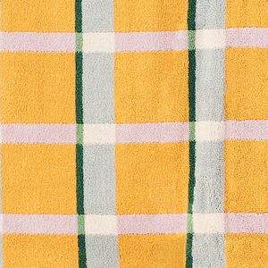 Cozumel Beach Towel - Satsuma/Multi