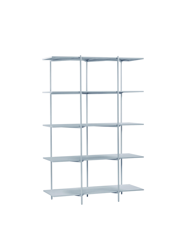 Cross Shelving Unit Tall - Glacier