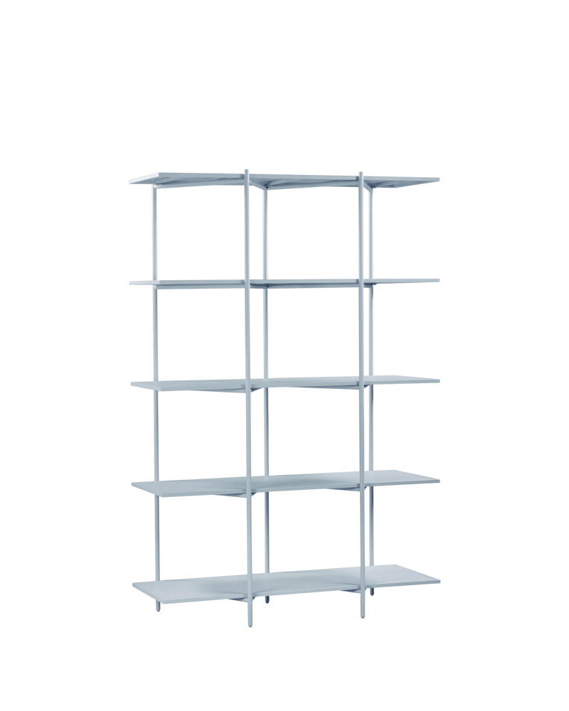 Cross Shelving Unit Tall - Glacier