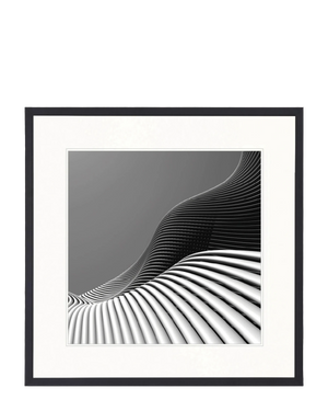Contours III Print 87cm x 107.6cm Black Frame