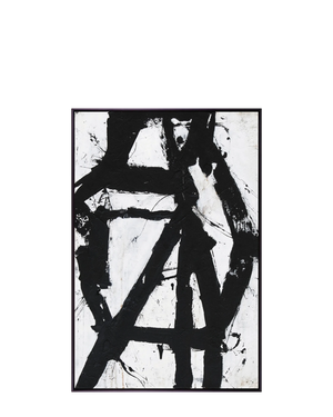 Solar Drift - Platinum Canvas Print 123cm x 183cm Black Frame