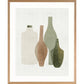 Modesto Vessel II Print 87cm x 107.6cm Whitewash Oak Frame