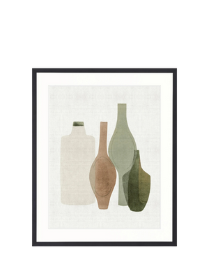 Modesto Vessel II Print 87cm x 107.6cm Black Frame