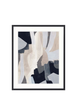 Havana Abstract II Giclee Print 63cm x 82cm Black Frame
