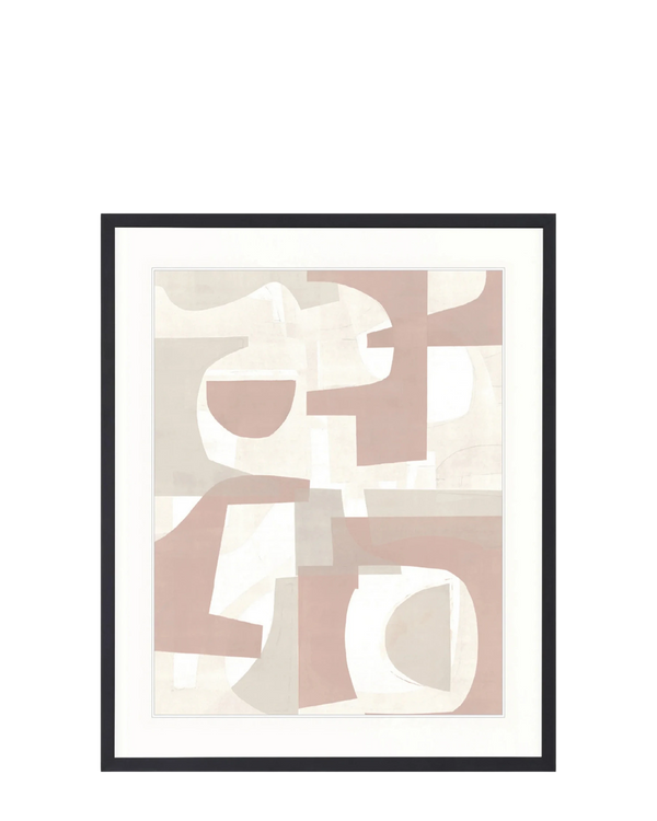 Desert Moon IV Print 87cm x 107.6cm Black Frame