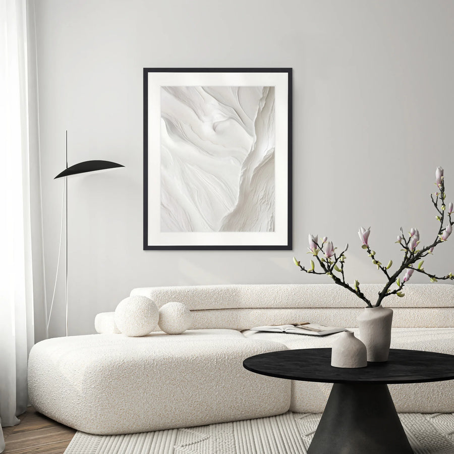 Suri I Print 63cm x 82cm Black Frame