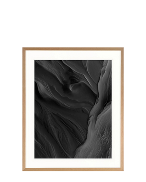 Suri III Print 63cm x 82cm Whitewash Oak Frame