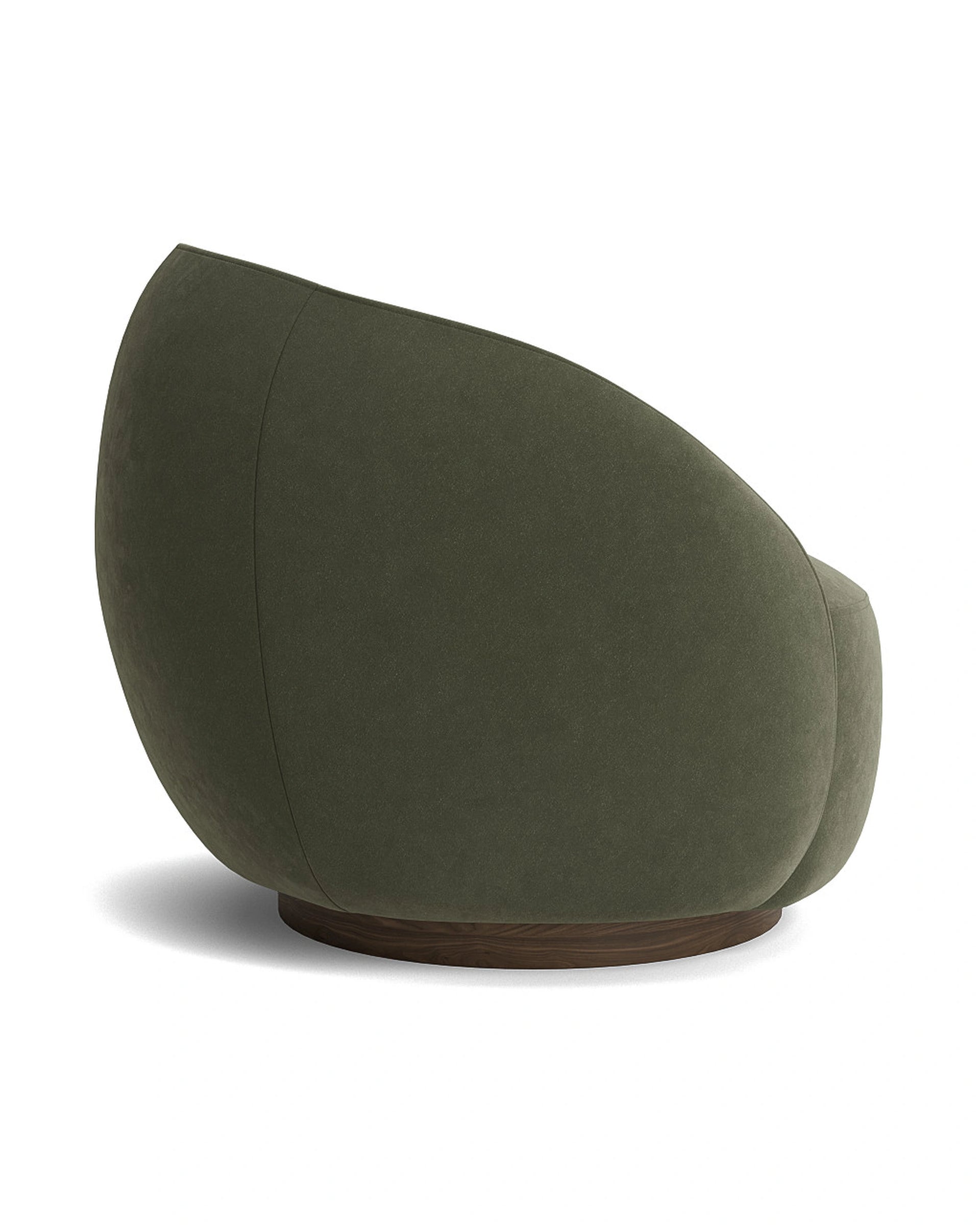 Lark Swivel Armchair - Eden Leaf