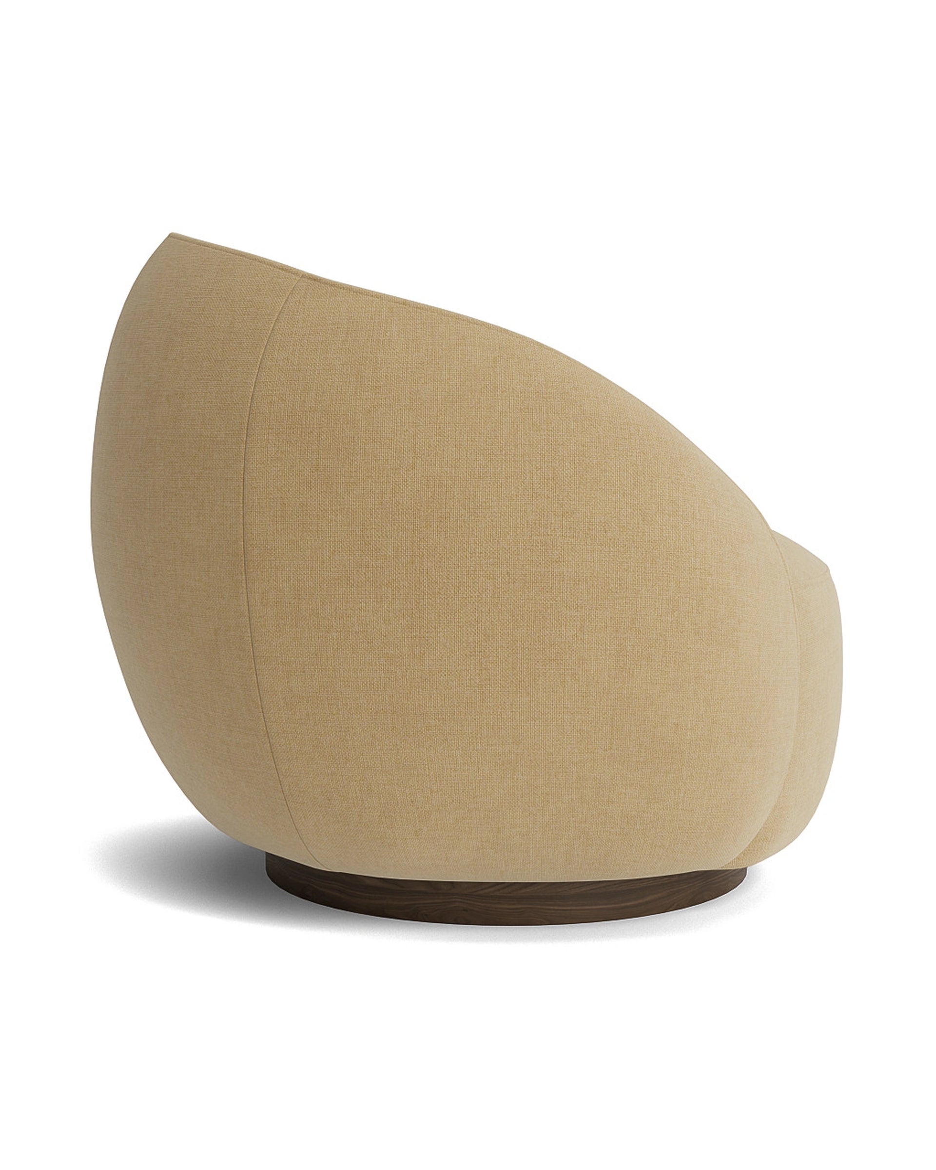 Lark Swivel Armchair - Silas Honey