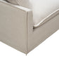 Juno Slipcover 3 Seater Sofa Bed - Luna Oatmeal