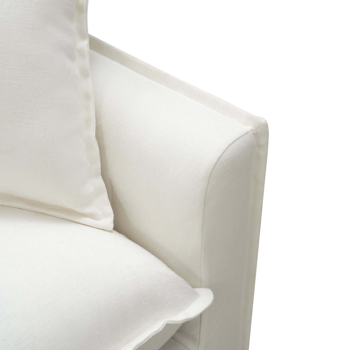 Juno Slipcover 3 Seater Sofa - Luna Ivory