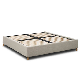 Aiden King Gaslift Bed Base - Copenhagen Grey