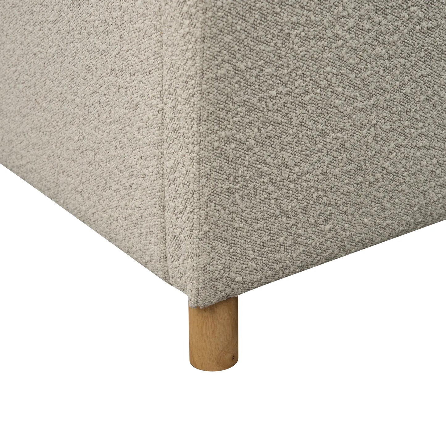 Aiden King Gaslift Bed Base - Copenhagen Grey