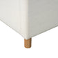 Aiden King Gaslift Bed Base - Luna Ivory