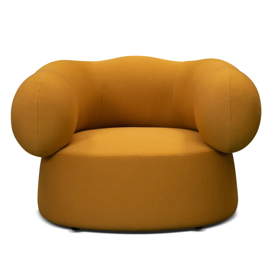 Harlow upholstered swivel armchair hotsell