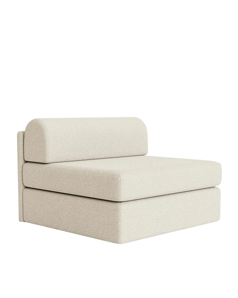 Addy Armless Middle Module - Copenhagen Grey