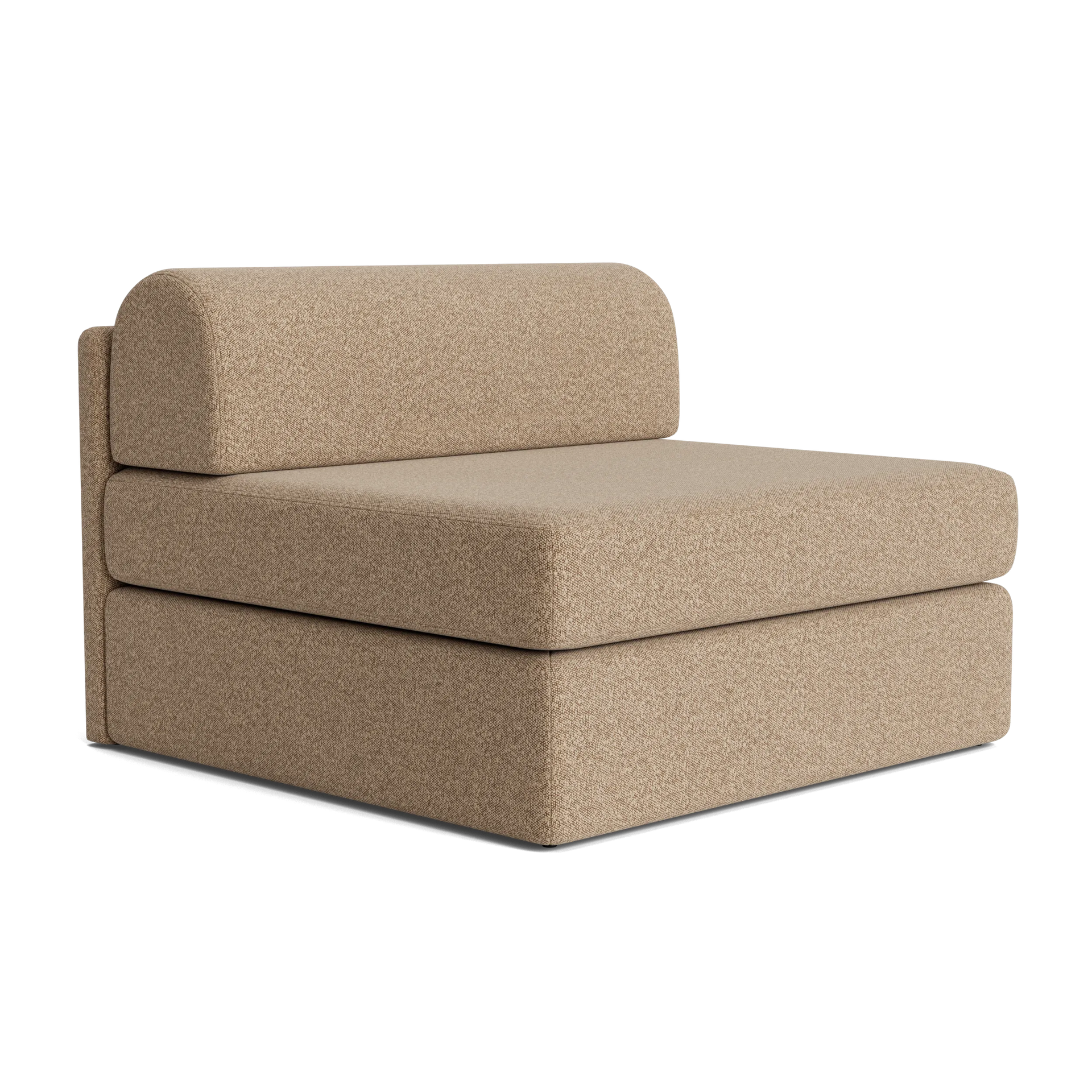 Addy Armless Middle Module - Copenhagen Espresso