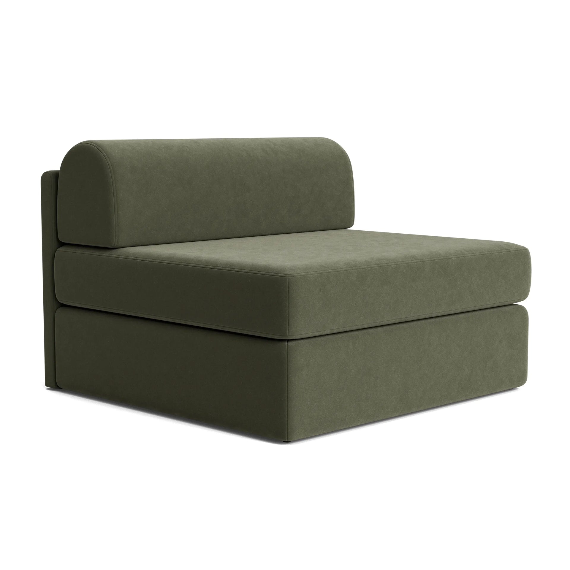 Addy Armless Middle Module - Eden Leaf