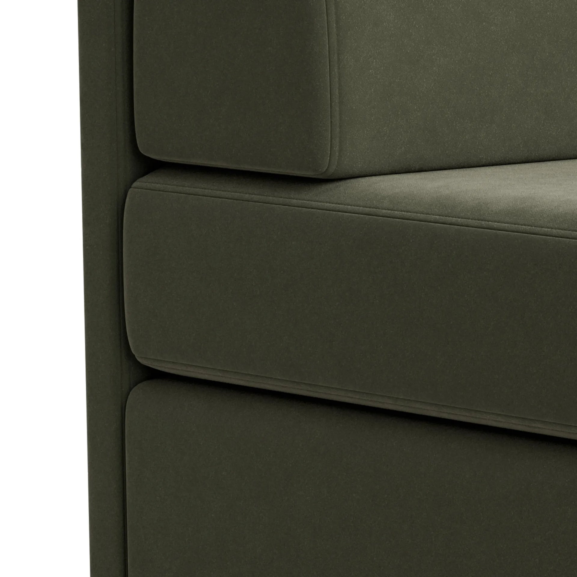 Addy Armless Middle Module - Eden Leaf