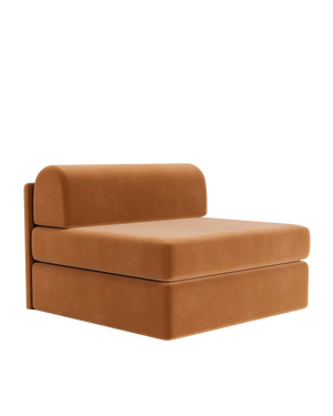 Addy Armless Middle Module - Opal Ochre