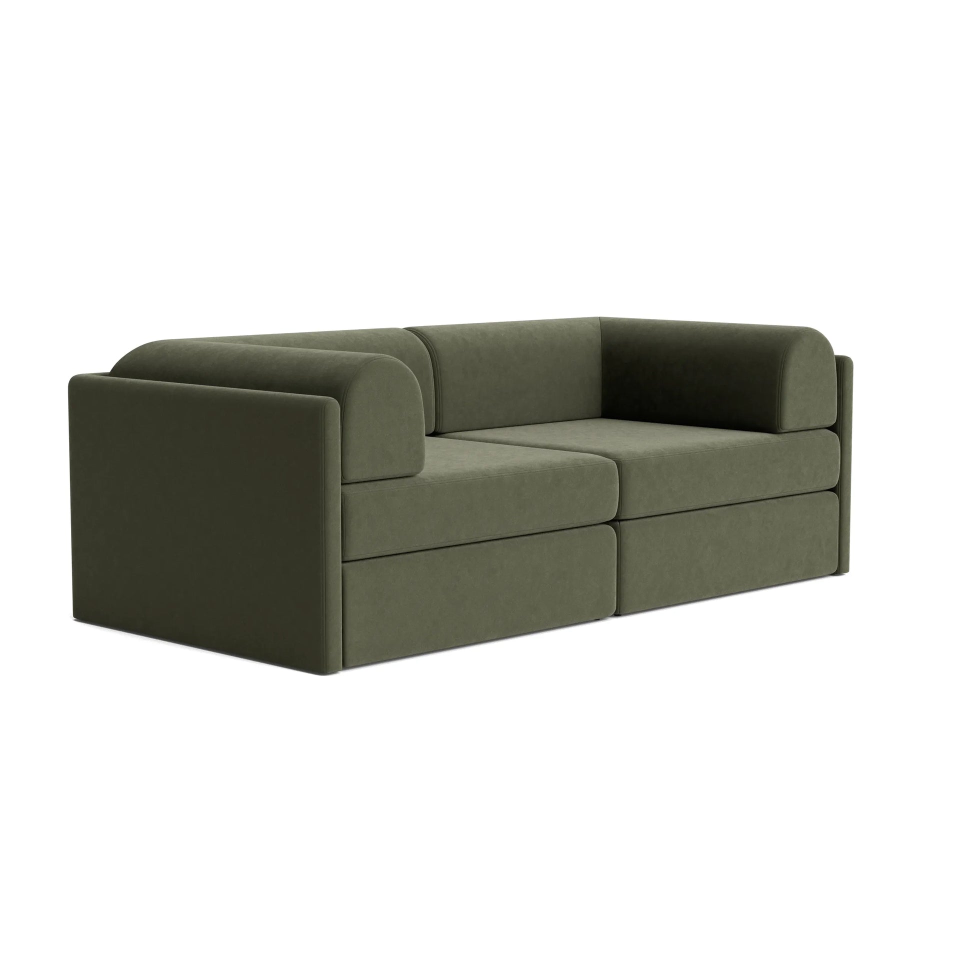 Addy 3 Seater Sofa - Eden Leaf
