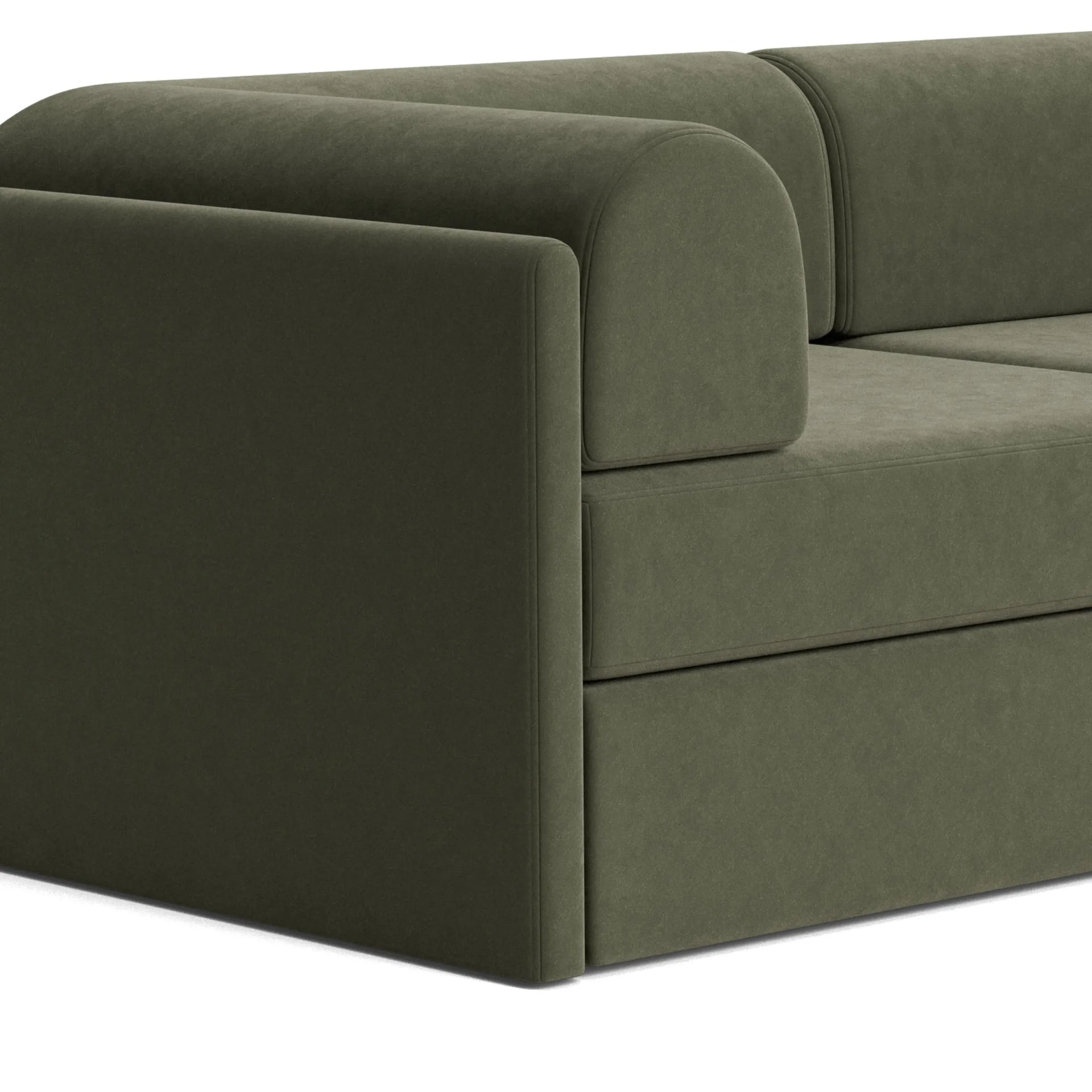 Addy 3 Seater Sofa - Eden Leaf