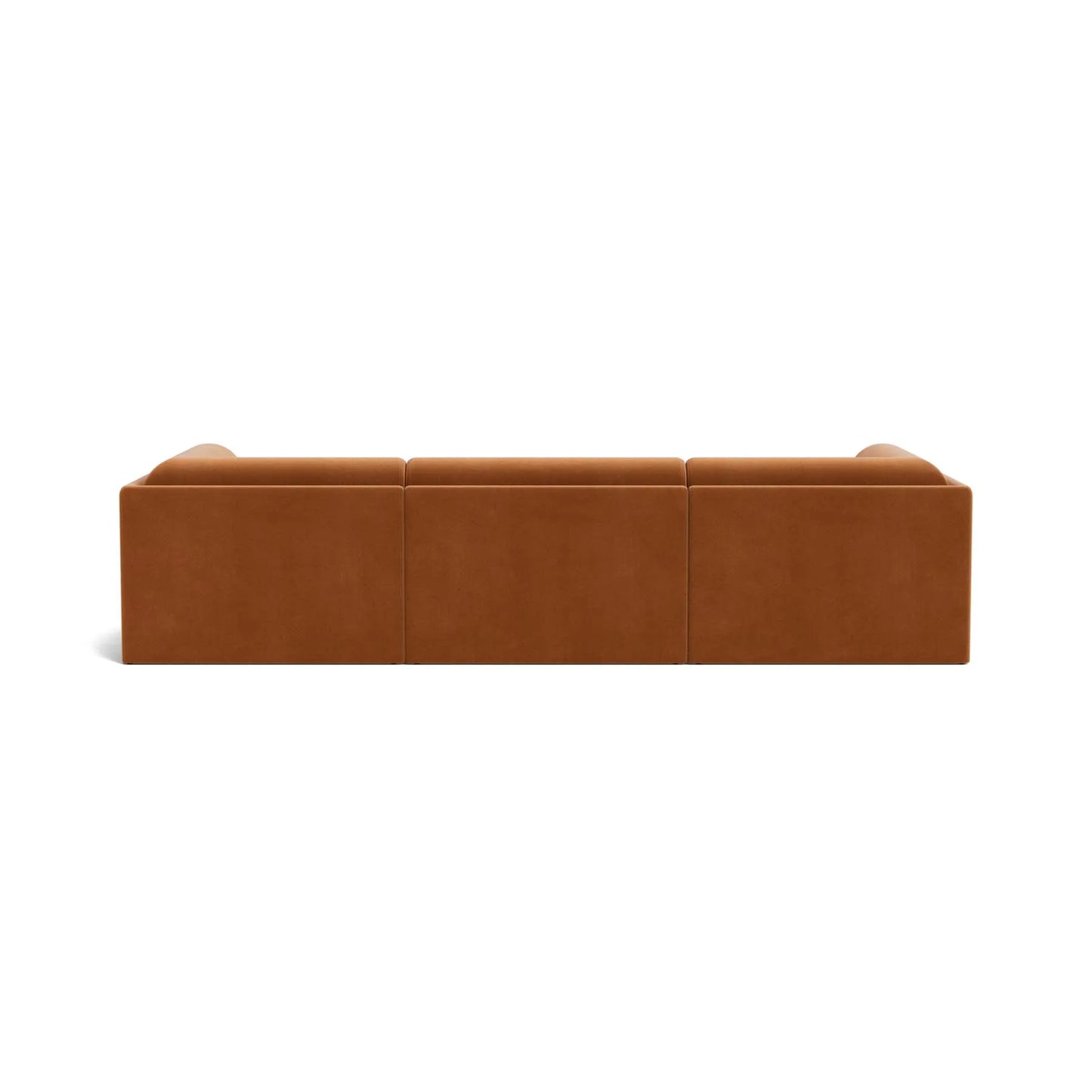 Addy 4 Seater Chaise Sofa - Opal Ochre