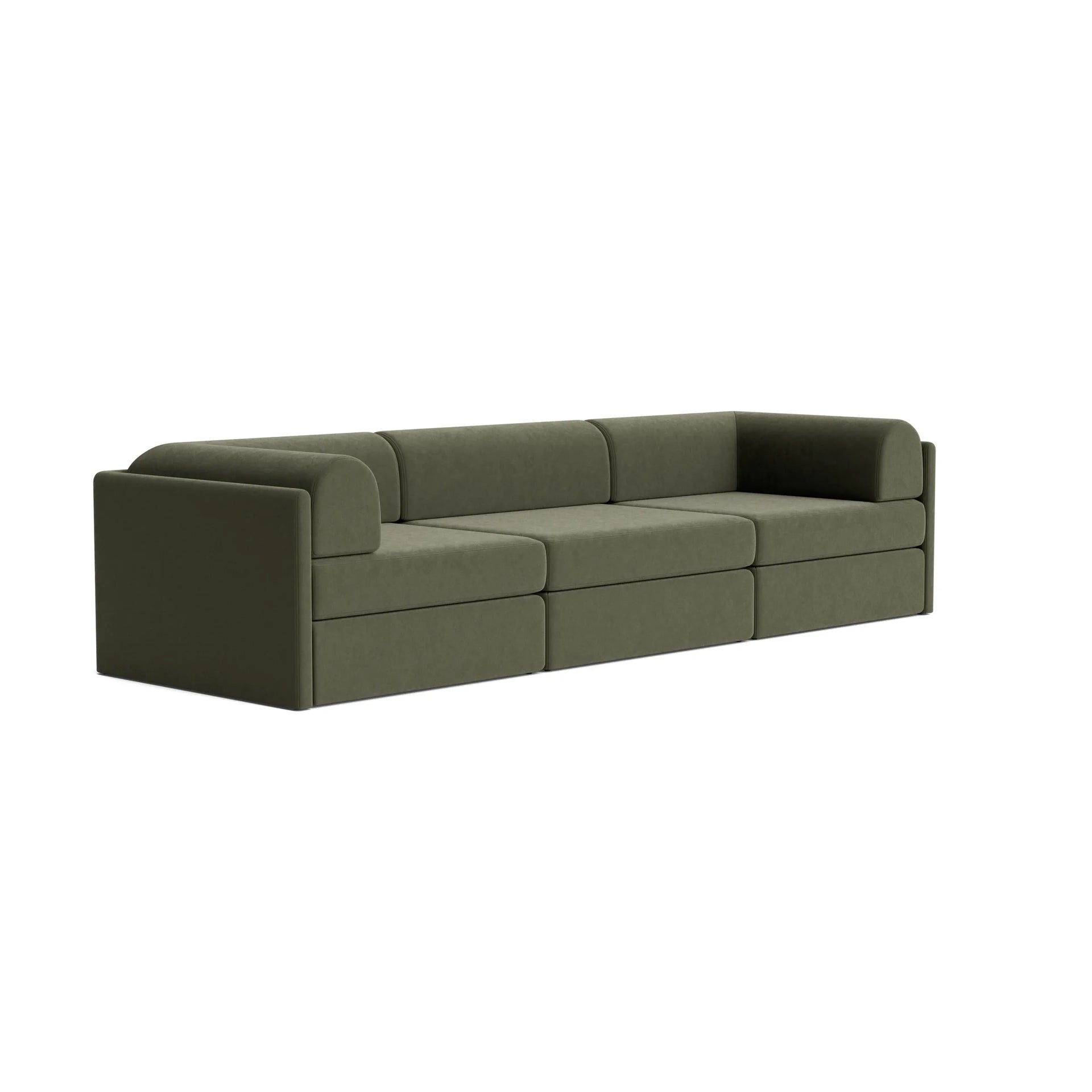 Addy 4 Seater Sofa - Eden Leaf
