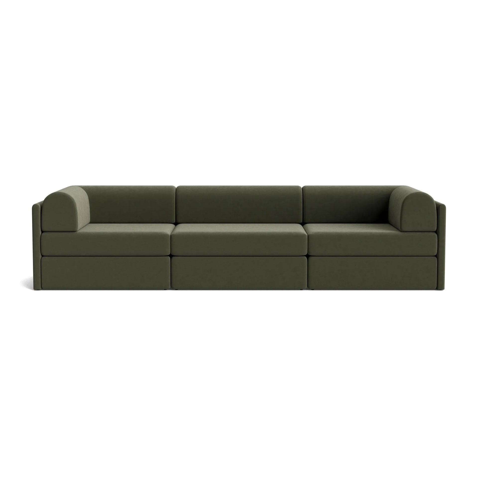 Addy 4 Seater Sofa - Eden Leaf