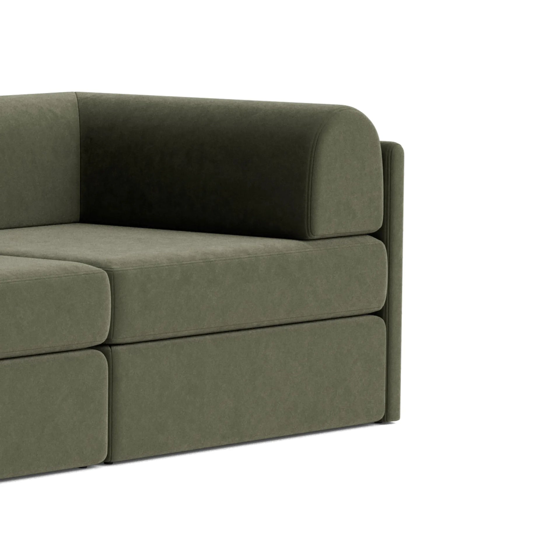 Addy 4 Seater Sofa - Eden Leaf