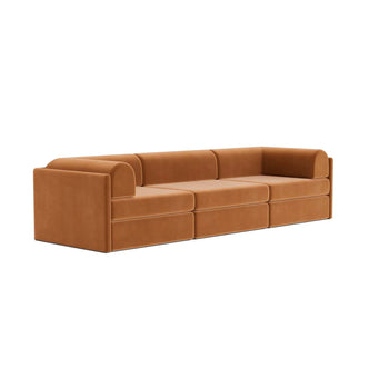 Addy 4 Seater Sofa - Opal Ochre