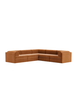 Addy Corner Sofa - Opal Ochre