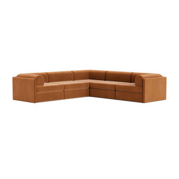 Addy Corner Sofa - Opal Ochre