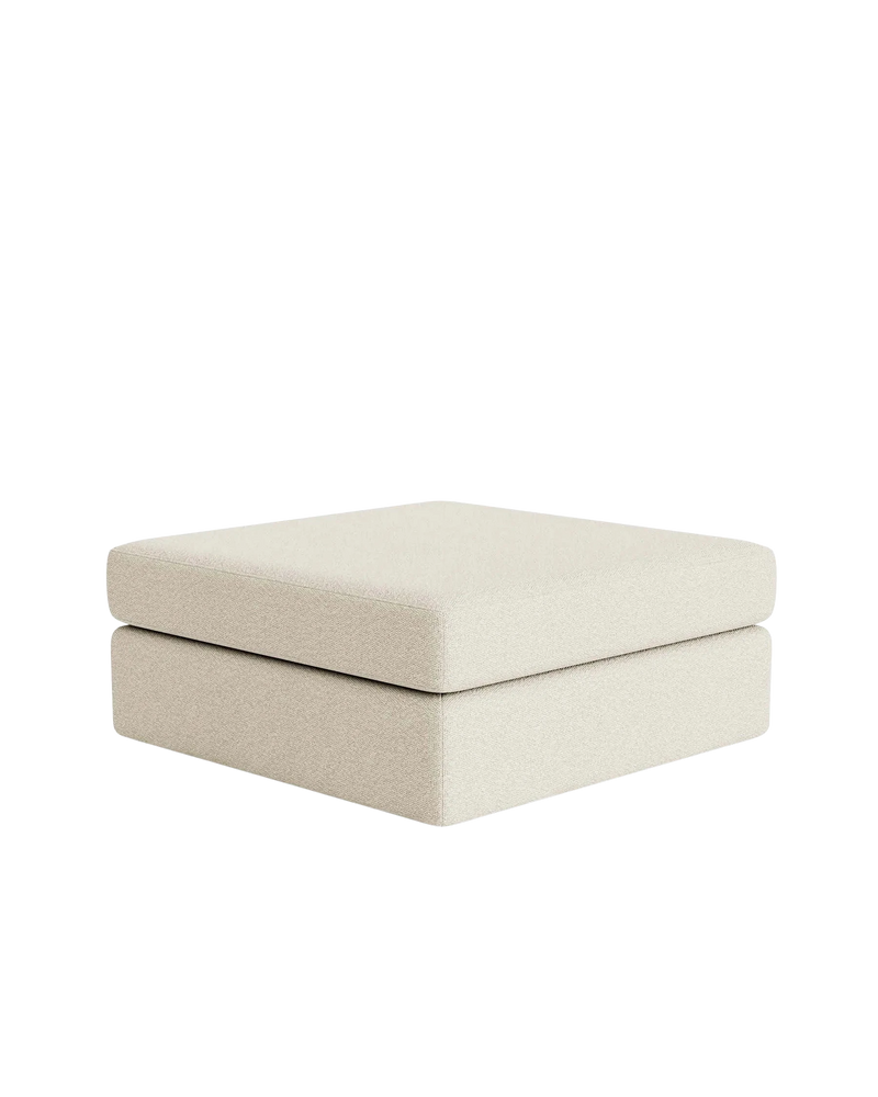 Addy Ottoman - Copenhagen Grey