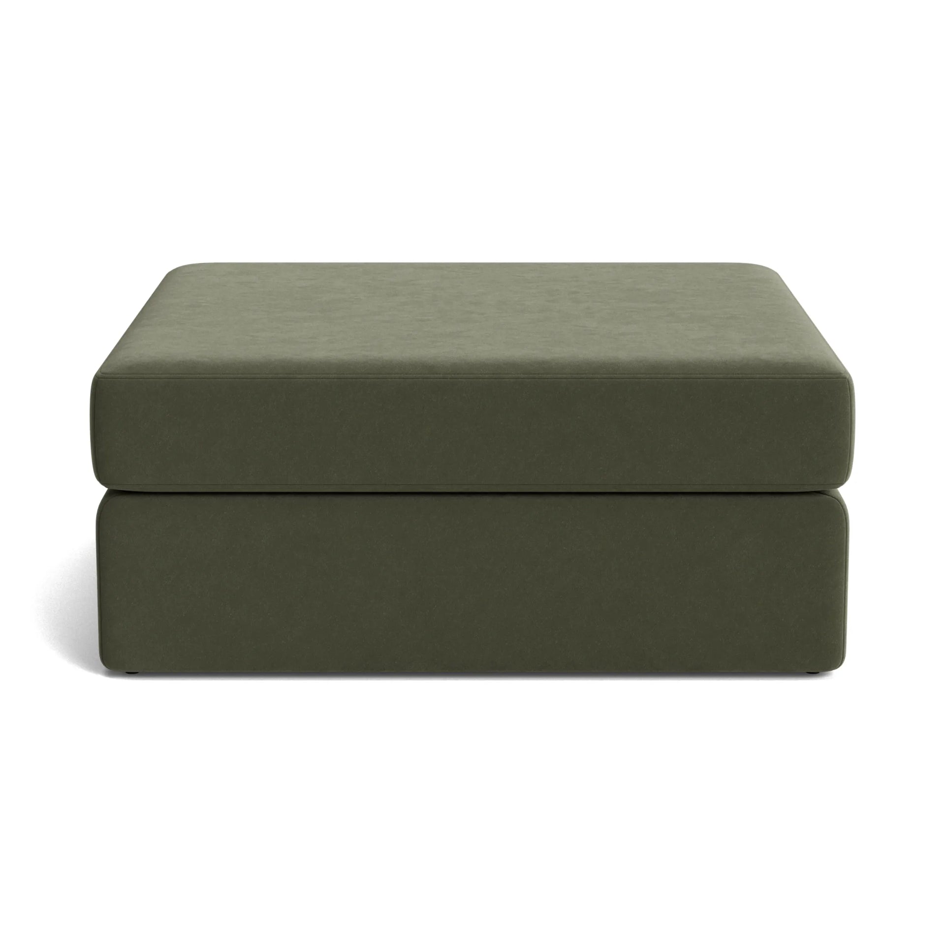 Addy Ottoman - Eden Leaf