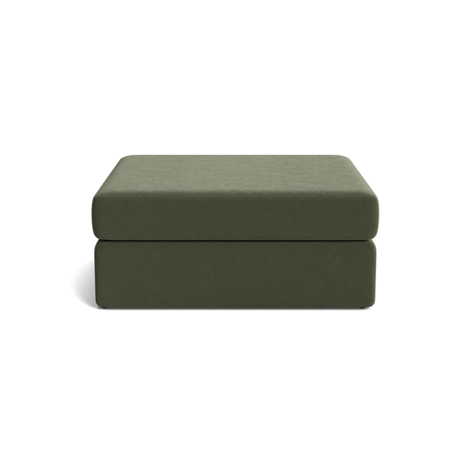 Addy Ottoman - Eden Leaf