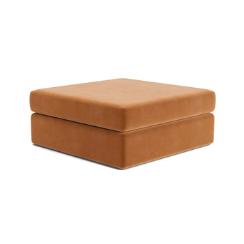 Addy Ottoman - Opal Ochre