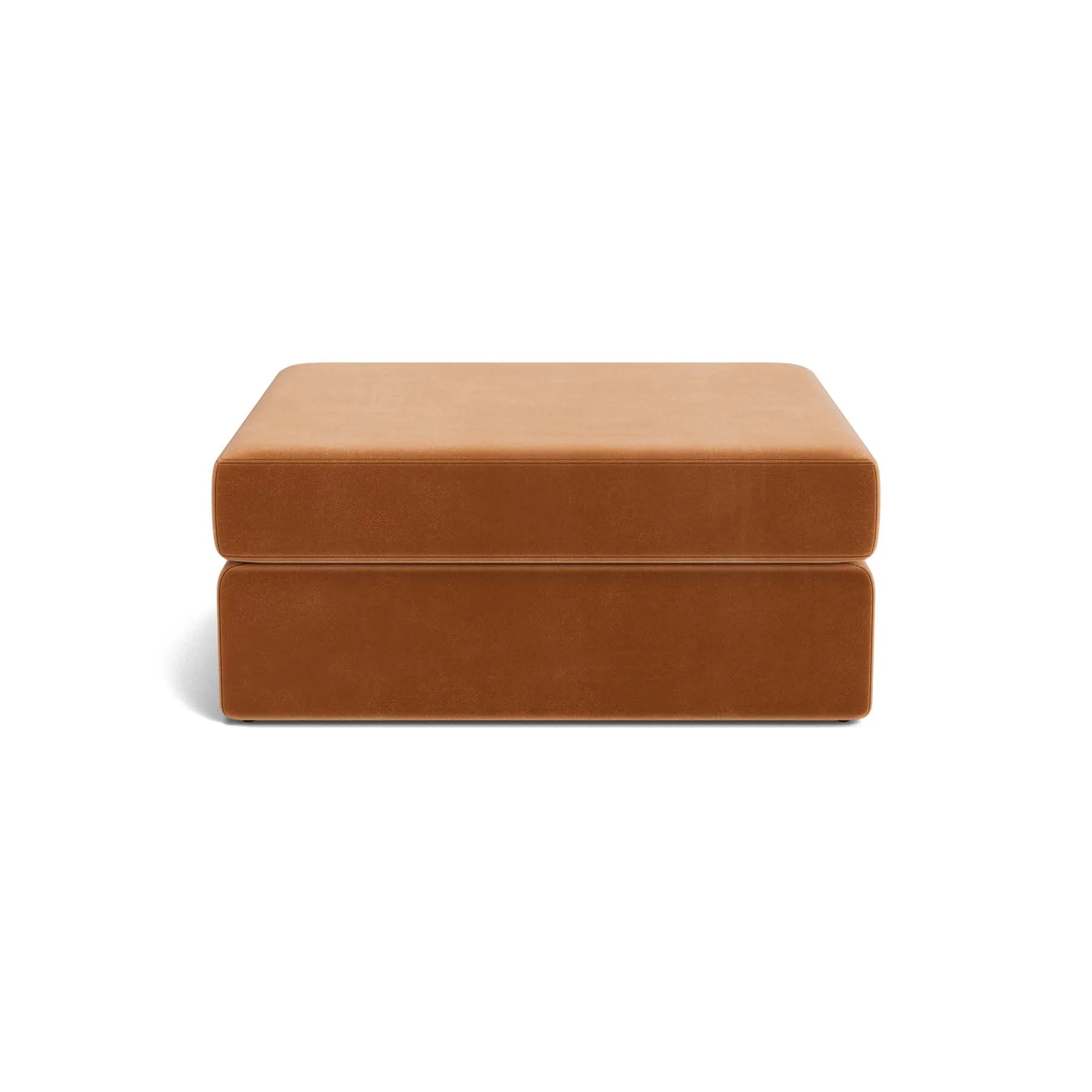 Addy Ottoman - Opal Ochre