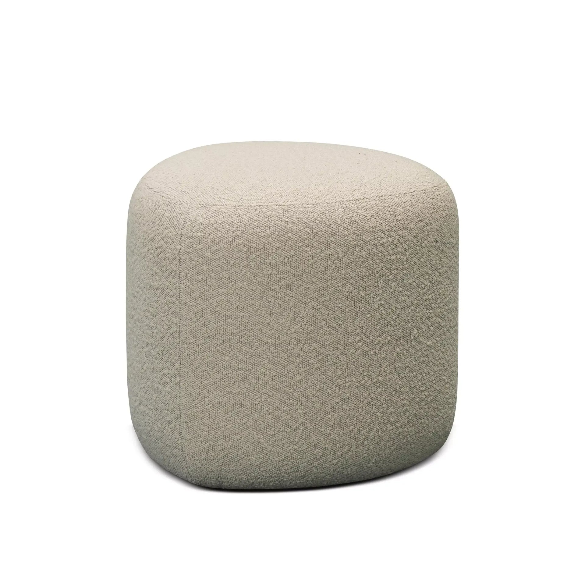 Alaska Ottoman - Copenhagen Grey