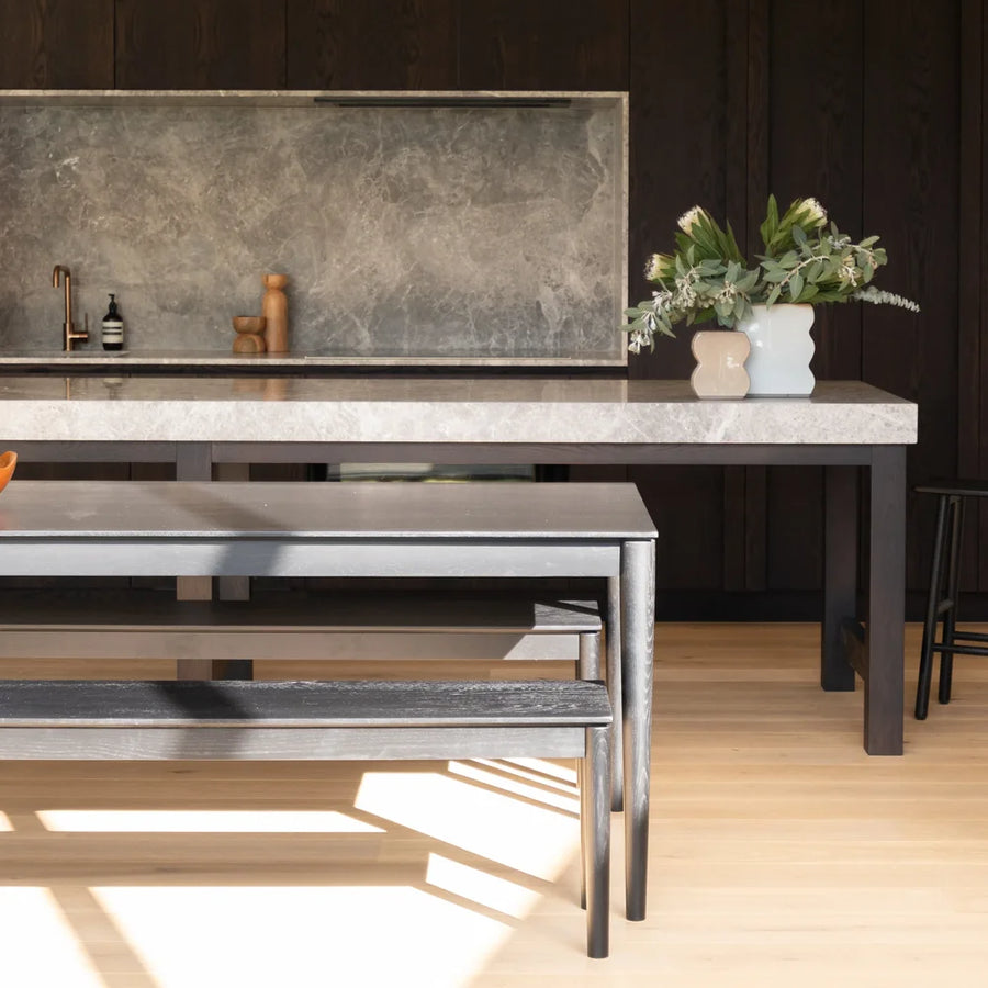 Gather Dining Bench 180cm - Black