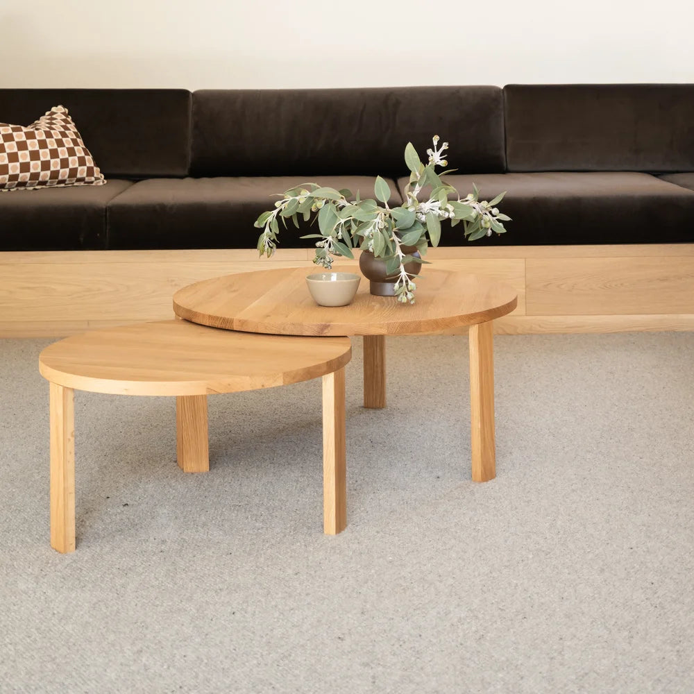 Layer Nesting Coffee Table Large - Oak