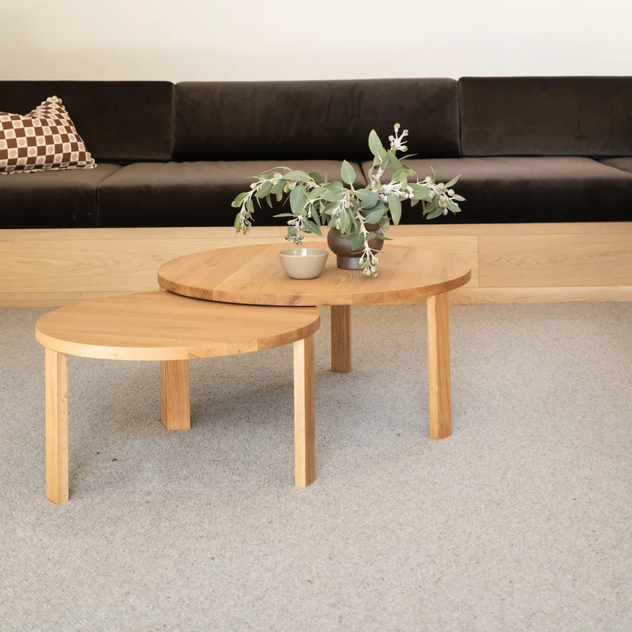 Layer Nesting Coffee Table Small - Oak