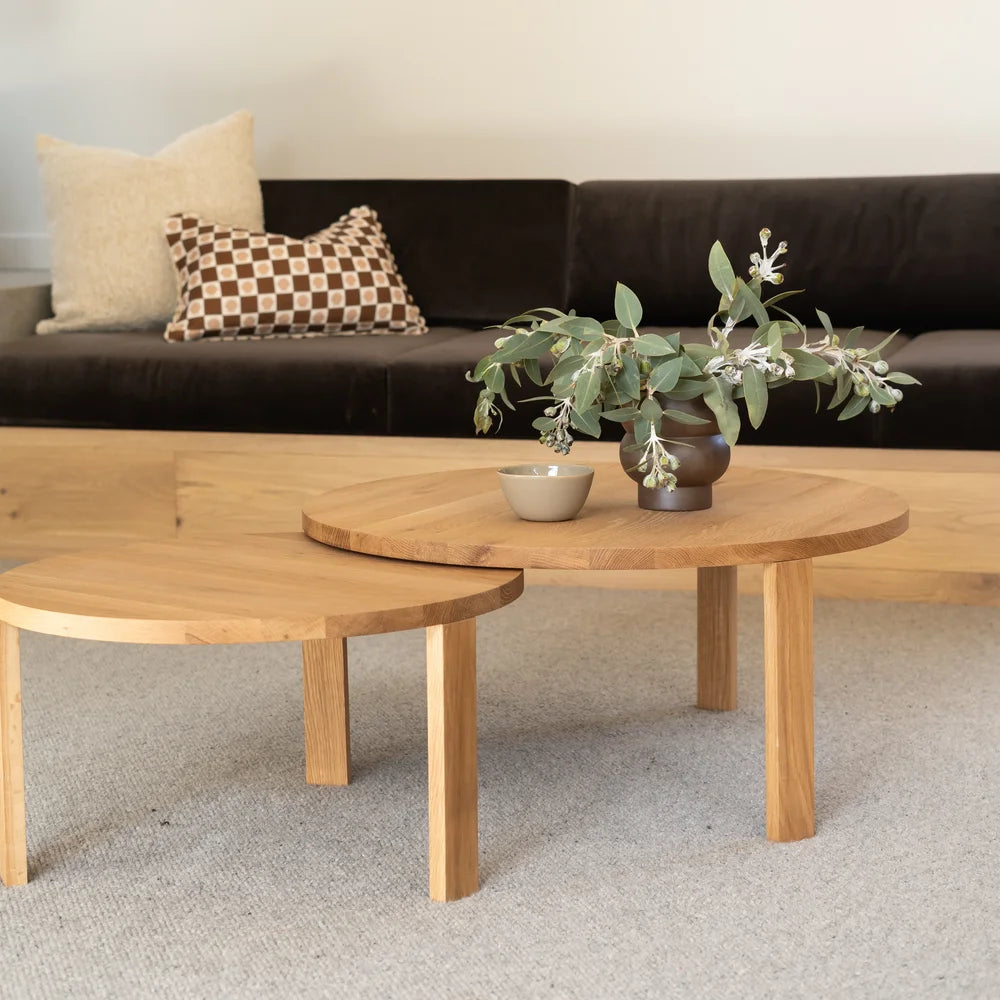 Layer Nesting Coffee Table Small - Oak