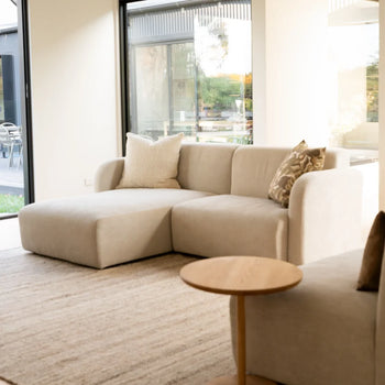 Jam 3 Seater RHF Chaise Sofa - Silex Shoreline