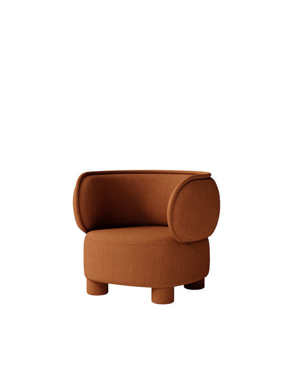 Ding Lounge Chair - NA Terracotta