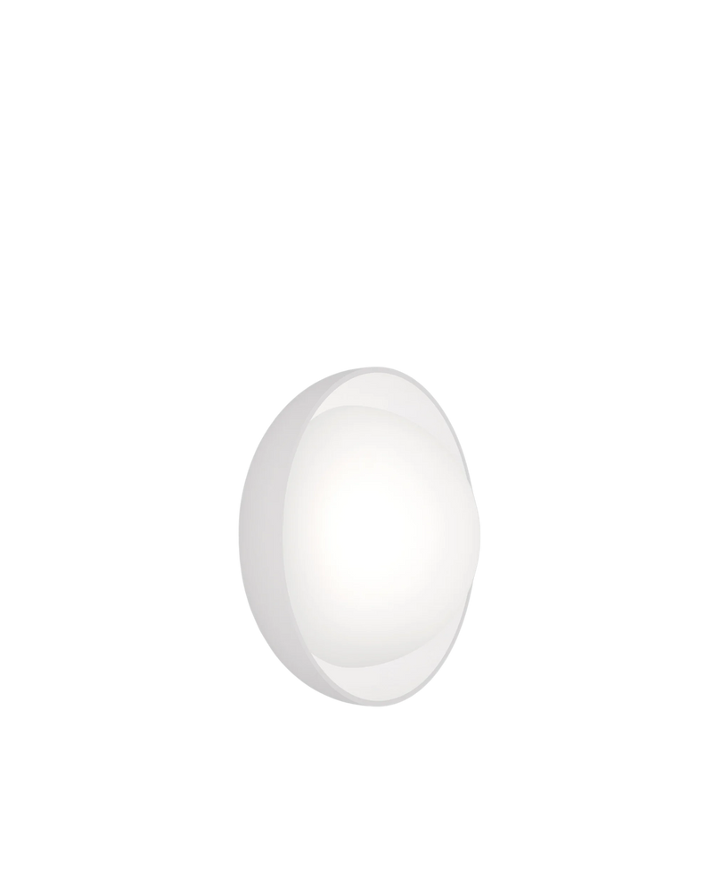 Dome Artisan Wall Light - White